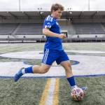 Shorewood sophomore Caleb Butler is The Heralds 2025 Boys Soccer Defensive Player of the Year. (Olivia Vanni / The Herald)