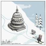 THis is an editorial cartoon by Michael de Adder . Michael de Adder was born in Moncton, New Brunswick. He studied art at Mount Allison University where he received a Bachelor of Fine Arts in drawing and painting. He began his career working for The Coast, a Halifax-based alternative weekly, drawing a popular comic strip called Walterworld which lampooned the then-current mayor of Halifax, Walter Fitzgerald. This led to freelance jobs at The Chronicle-Herald and The Hill Times in Ottawa, Ontario.

 

After freelancing for a few years, de Adder landed his first full time cartooning job at the Halifax Daily News. After the Daily News folded in 2008, he became the full-time freelance cartoonist at New Brunswick Publishing. He was let go for political views expressed through his work including a cartoon depicting U.S. President Donald Trump’s border policies. He now freelances for the Halifax Chronicle Herald, the Toronto Star, Ottawa Hill Times and Counterpoint in the USA. He has over a million readers per day and is considered the most read cartoonist in Canada.

 

Michael de Adder has won numerous awards for his work, including seven Atlantic Journalism Awards plus a Gold Innovation Award for news animation in 2008. He won the Association of Editorial Cartoonists' 2002 Golden Spike Award for best editorial cartoon spiked by an editor and the Association of Canadian Cartoonists 2014 Townsend Award. The National Cartoonists Society for the Reuben Award has shortlisted him in the Editorial Cartooning category. He is a past president of the Association of Canadian Editorial Cartoonists and spent 10 years on the board of the Cartoonists Rights Network.