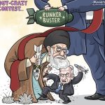 Editorial Cartoon by Graeme MacKay, The Hamilton Spectator – Thursday June 19, 2025

Amid escalating tensions in the Middle East, the assertive leadership styles of Netanyahu, Khamenei, and Trump raise concerns about the potential for conflict and the need for measured diplomacy.

Hotheads at the Helm: Navigating Middle East Turbulence

As tensions escalate in the Middle East, the spotlight turns to the leaders at the helm: Israeli Prime Minister Benjamin Netanyahu, Iran’s Supreme Leader Ayatollah Ali Khamenei, and U.S. President Donald Trump. Each of these figures brings a distinct style of leadership, characterized by assertiveness and, at times, unpredictability. In a region fraught with historical grievances and contemporary challenges, the stakes are high, and the need for steady, measured leadership has never been more critical.

Netanyahu's recent shift in military strategy marks a departure from Israel's long-standing policy of containment towards more aggressive actions against Iran and its proxies. While this approach aims to neutralize perceived threats, it also risks entrenching Israel further into prolonged conflict. Netanyahu’s decisive yet polarizing leadership style has drawn both support and criticism, reflecting the complex calculus of security and diplomacy in the region.

News: Here's Donald Trump's endgame in Iran  https://www.cbc.ca/news/world/trump-iran-analysis-1.7563883 

In Iran, Khamenei’s enduring defiance amid mounting pressures highlights his steadfast commitment to preserving the Islamic Republic's ideological and strategic interests. However, his leadership faces significant challenges as Iran grapples with internal dissent and external threats. The current crisis tests the resilience of a regime built on a foundation of revolutionary fervour and regional influence.

Trump’s return to the presidency has reintroduced a brand of leadership that is both assertive and controversial. While his administration touts a strong stance