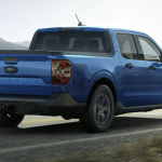 The 2025 Ford Maverick compact pickup is available with a hybrid or gas-powered engine (Photo credit: Provided by Ford).