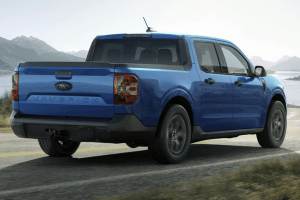 The 2025 Ford Maverick compact pickup is available with a hybrid or gas-powered engine (Photo credit: Provided by Ford).