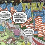 Editorial Cartoon by Graeme MacKay, The Hamilton Spectator – Friday July 4, 2025

Canadians complain about annoying Americans celebrating July Fourth

Canada, USA, patriotism, America First, elbows up, 51st state, annexation, America First, Independence day, Summer, holiday