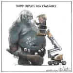 THis is an editorial cartoon by Michael de Adder . Michael de Adder was born in Moncton, New Brunswick. He studied art at Mount Allison University where he received a Bachelor of Fine Arts in drawing and painting. He began his career working for The Coast, a Halifax-based alternative weekly, drawing a popular comic strip called Walterworld which lampooned the then-current mayor of Halifax, Walter Fitzgerald. This led to freelance jobs at The Chronicle-Herald and The Hill Times in Ottawa, Ontario.

 

After freelancing for a few years, de Adder landed his first full time cartooning job at the Halifax Daily News. After the Daily News folded in 2008, he became the full-time freelance cartoonist at New Brunswick Publishing. He was let go for political views expressed through his work including a cartoon depicting U.S. President Donald Trump’s border policies. He now freelances for the Halifax Chronicle Herald, the Toronto Star, Ottawa Hill Times and Counterpoint in the USA. He has over a million readers per day and is considered the most read cartoonist in Canada.

 

Michael de Adder has won numerous awards for his work, including seven Atlantic Journalism Awards plus a Gold Innovation Award for news animation in 2008. He won the Association of Editorial Cartoonists' 2002 Golden Spike Award for best editorial cartoon spiked by an editor and the Association of Canadian Cartoonists 2014 Townsend Award. The National Cartoonists Society for the Reuben Award has shortlisted him in the Editorial Cartooning category. He is a past president of the Association of Canadian Editorial Cartoonists and spent 10 years on the board of the Cartoonists Rights Network.