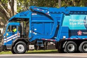 A trash hauler from Republic Services. (Provided photo)