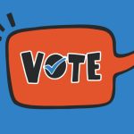 2024 Presidential Election Day Symbolic Elements.