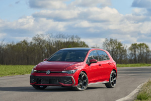 The 2025 Volkswagen Golf GTI sport compact hatchback (Provided by Volkswagen).