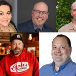 Top, from left: Amber Cantu, Gary Kemp, Dan Perkins. Bottom, from left: R.J. Whitlow, David Garrett.