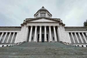 The Washington state Capitol. (Bill Lucia / Washington State Standard)