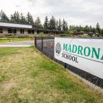 Outside of the Madrona School on Monday, Aug. 26, 2024 in Edmonds, Washington. (Olivia Vanni / The Herald)