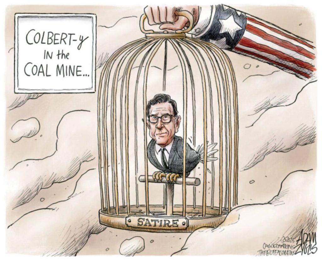 July 29, 2025: Stephen Colbert Cancelled