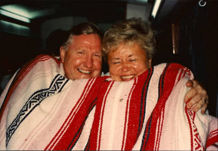 Larry Hanson and his wife, Raili Hanson. (Provided photo)