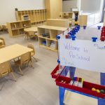 Inside one of the classrooms at the new Marysville Family YMCA Early Learning Center on Tuesday, Aug. 5, 2025 in Marysville, Washington. (Olivia Vanni / The Herald)