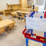 Inside one of the classrooms at the new Marysville Family YMCA Early Learning Center on Tuesday, Aug. 5, 2025 in Marysville, Washington. (Olivia Vanni / The Herald)