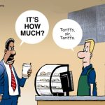 A man reacts to the new price of coffee, tarriffs, Brazil, trade war, Trump, South America, stimulating