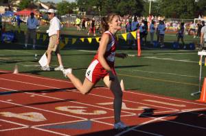 Former Archbishop Murphy track star Sarah (Schireman) Linse will be honored at the Snohomish County Sports Hall of Fame 2025 Induction Banquet on Sept. 24 at Angel of the Winds Arena. (Photo courtesy of the Snohomish County Sports Commission)