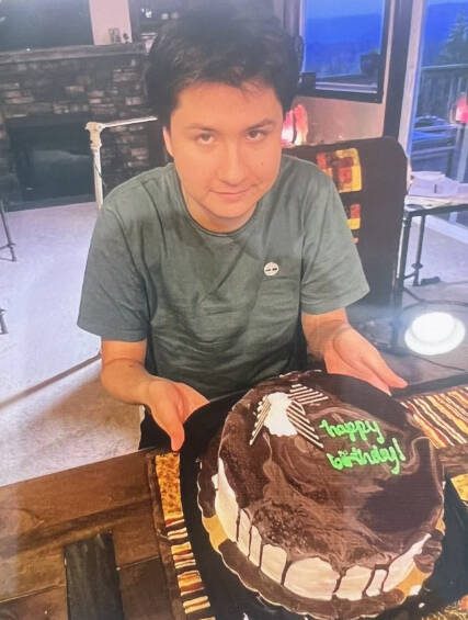 An earlier family photo of Jonathan Hoang. (Provided photo)