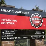 South County Fire headquarters in Everett in 2023. (Annie Barker / The Herald)