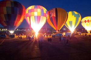 File photo
The Glow hot air balloon performance during Arlington SkyFest 2022, a year the event received over $30,000 of lodging tax money. Members of the city council want to reduce next years SkyFest lodging tax grant from $39,960 to $20,000.
