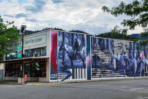 The 140 seat Merc Playhouse, once home of the Twisp Mercantile, hosts theater, music, lectures and other productions throughout the year in Twisp. (Sue Misao)