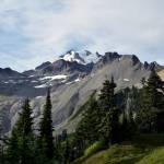 Glacier Peak, elevation 10,541 feet, in the Glacier Peak Wilderness of Mount Baker–Snoqualmie National Forest in Snohomish County. (Caleb Hutton / The Herald) 2019
