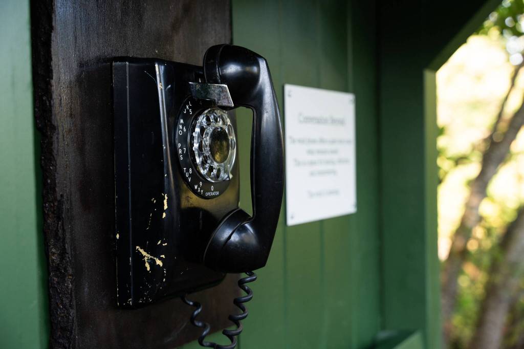The wind phone in Arlington.