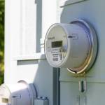 An advanced meter after installation. (Krysta Rasmussen/Snohomish PUD)