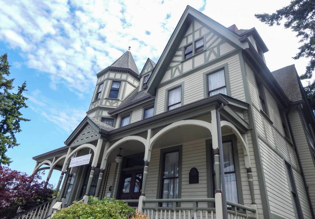 The Gaches Mansion is home to a quilt and fiber arts museum. Jon Bauer photo