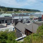The towns Garden Club Building offers views of La Conners Main Street and the Swinomish Channel. Jon Bauer photo