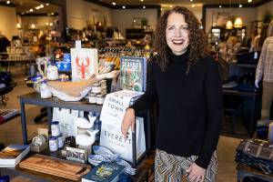Holly Burkett-Pohland inside her store Burketts on Sept. 24, 2025 in Everett, Washington. (Olivia Vanni / The Herald)