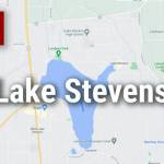 Logo for news use featuring the municipality of Lake Stevens in Snohomish County, Washington. 220118