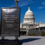 A sign outside the Capitol Hill visitors center notifies the public of its closure due to the government shutdown in Washington, on Oct. 1. The first government shutdown in nearly seven years left federal agencies in flux and many of their employees in a state of confusion, as they received last-minute and conflicting instructions from managers. (Alex Kent / The New York Times)
