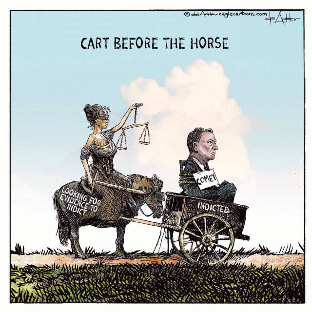 THis is an editorial cartoon by Michael de Adder . Michael de Adder was born in Moncton, New Brunswick. He studied art at Mount Allison University where he received a Bachelor of Fine Arts in drawing and painting. He began his career working for The Coast, a Halifax-based alternative weekly, drawing a popular comic strip called Walterworld which lampooned the then-current mayor of Halifax, Walter Fitzgerald. This led to freelance jobs at The Chronicle-Herald and The Hill Times in Ottawa, Ontario.

 

After freelancing for a few years, de Adder landed his first full time cartooning job at the Halifax Daily News. After the Daily News folded in 2008, he became the full-time freelance cartoonist at New Brunswick Publishing. He was let go for political views expressed through his work including a cartoon depicting U.S. President Donald Trump’s border policies. He now freelances for the Halifax Chronicle Herald, the Toronto Star, Ottawa Hill Times and Counterpoint in the USA. He has over a million readers per day and is considered the most read cartoonist in Canada.

 

Michael de Adder has won numerous awards for his work, including seven Atlantic Journalism Awards plus a Gold Innovation Award for news animation in 2008. He won the Association of Editorial Cartoonists' 2002 Golden Spike Award for best editorial cartoon spiked by an editor and the Association of Canadian Cartoonists 2014 Townsend Award. The National Cartoonists Society for the Reuben Award has shortlisted him in the Editorial Cartooning category. He is a past president of the Association of Canadian Editorial Cartoonists and spent 10 years on the board of the Cartoonists Rights Network.