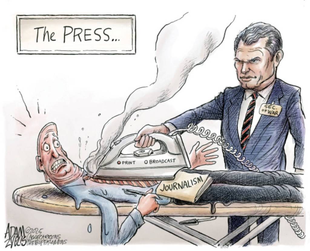 October 17, 2025: Pentagon Media Policy