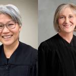 Tam Bui, left, and Karen Moore.