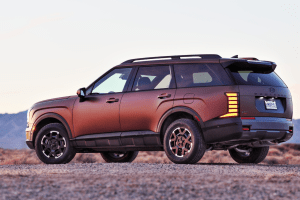 Hyundais Palisade midsize SUV is fully redesigned for 2026. The new XRT Pro model is shown here.