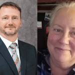 Michael Stevens, left, and Lauren Tapp