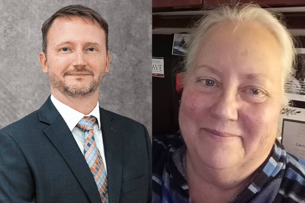 Michael Stevens, left, and Lauren Tapp