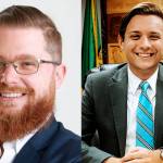 John Snow, left, and Peter Condyles