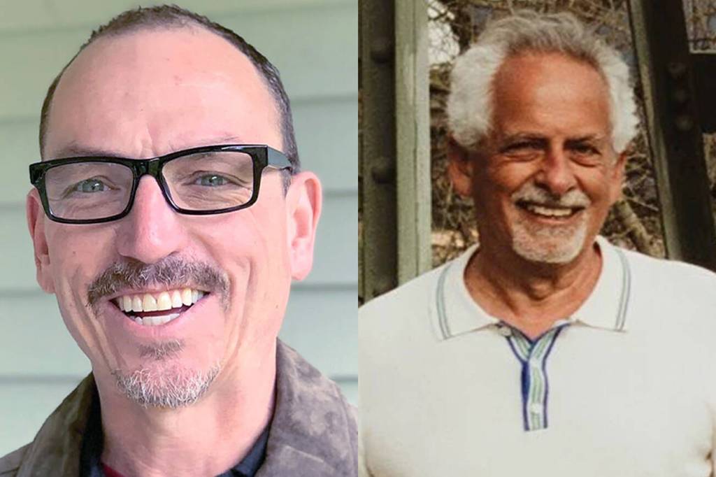 David Flynn, left, and Fred Gaitan