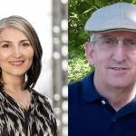 Sabrina Araya, left, and Kim Daughtry