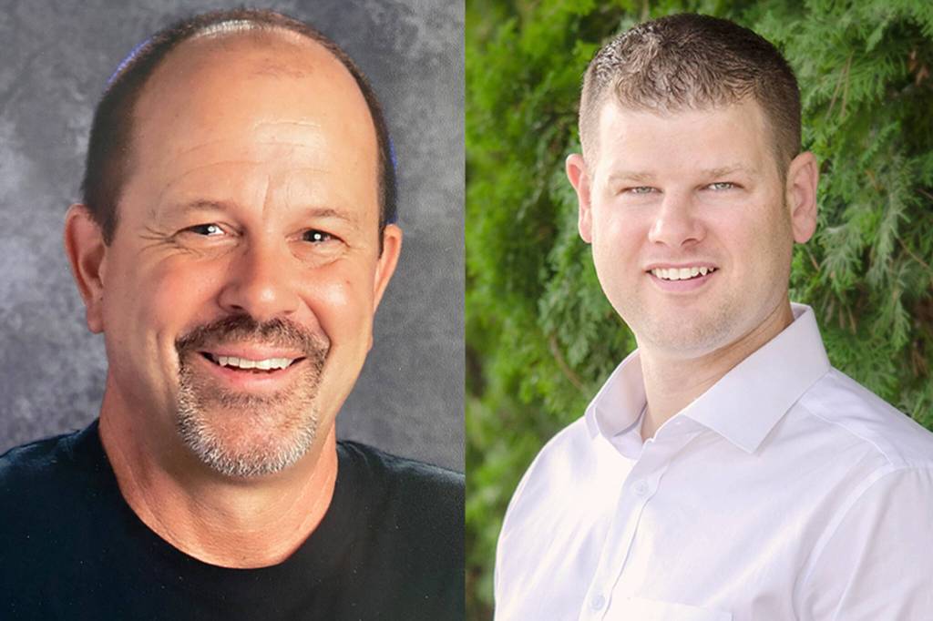 Craig Hereth, left, and Ricky McCaig