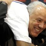 Former Sonics player and coach Lenny Wilkens died on Sunday at age 88. (Howard Schnapp / Newsday / Tribune News Services)