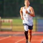 Arlington junior Ramon Little competes at The Hartford Nationals in Grand Rapids, Mich. from July 12-14, 2025. (Photo Courtesy Richard Little)