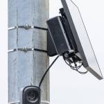 A Flock Safety camera on Oct. 28, 2025 in Lynnwood, Washington. (Olivia Vanni / The Herald)