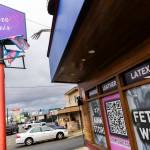 Outside Lovers Lair on Dec. 19, 2025 in Everett. (Olivia Vanni / The Herald)