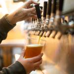 A beer is poured at Haywire Brewing Company on Wednesday, Nov. 29, 2023 in Snohomish, Washington. (Olivia Vanni / The Herald)