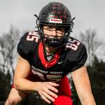 Jack Sievers, a senior defensive end and tight end at Archbishop Murphy High School, is The Herald’s 2025 All-Area Defensive Player of the Year. (Olivia Vanni / The Herald)