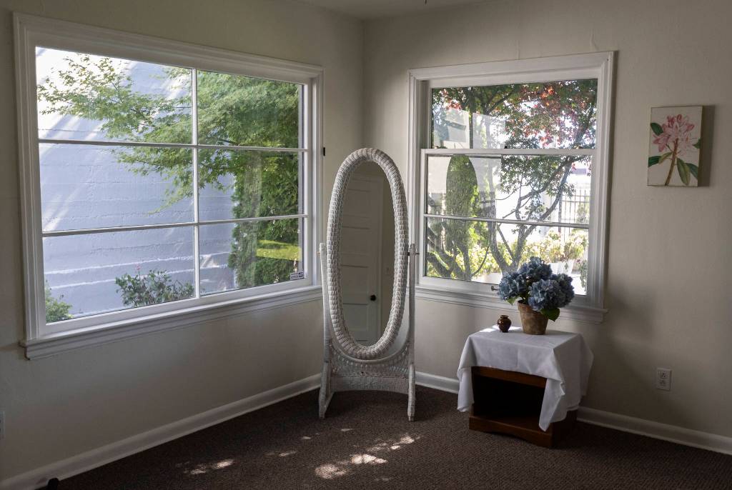 Inside the guesthouse adjacent to the Marysville Opera House on Sept. 16, 2025 in Marysville, Washington. (Olivia Vanni / The Herald)