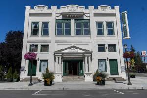 Outside of the Marysville Opera House on Sept. 16, 2025 in Marysville, Washington. (Olivia Vanni / The Herald)