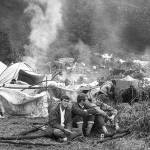 Photos by Tore Ofteness
Sky River Rock Festival attendees camp on Sept. 1, 1968 in Sultan, WA.